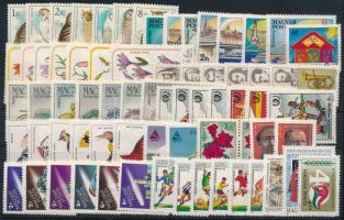 Kis tétel stecklapon az 1980-as évekből, benne teljes sorok