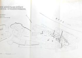 Gerevich László: Gótikus házak Budán. (Bp., 1950), k.n., 1 (kihajtható) t.+ 123-299 p.+ 10 (kihajtha...