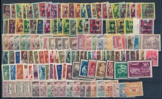 Kis tétel stecklapon az 1910-es és 1950-es évekből, benne teljes sorok