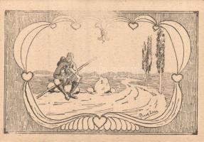 Solitary scout no.91 Hatvani Turul group s: Piczek Zoltán