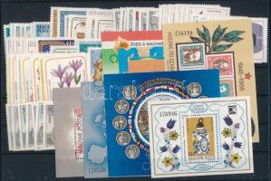 Kis tétel stecklapon az 1980-as, benne teljes sorok és blokkok