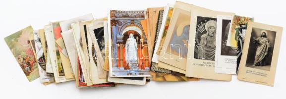 100 darab klf szentkép, közte régiek.