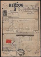 ca 1870-1920 10 db Miskolc környéki okmánybélyeges irat többféle kiadásból