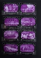 1914-1928 Tartalmas világháborús propaganda és irredenta levélzáró és segély bélyeg gyűjtemény, köze...