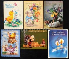 6-700 db modern üdvözlőlap cipős dobozban