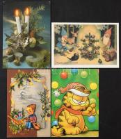 500-600 db modern üdvözlő lap közte kevés üdvözlő kártya