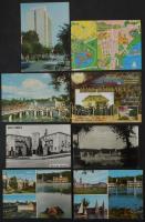 Hosszú doboz tele modern magyar városképes lapokkal, legalább 1.000 db főleg Héviz, kevés Keszthely