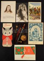 Motívumok, kevés városkép régiekkel, 700-800 db cipős dobozban