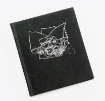 Feledy: Rajzok Széljegyzetek egy olvasónaplóhoz Gosztonyi János: Dániel és a krokodilok olvasása közben. Miskolc, 1974. Minikönyv. Kiadói műbőr kötés, megjelent 500 példányban.