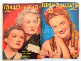 1941-1943 Színházi Magazin 2 darab száma