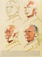 Walter T. Foster How to Draw Books sorozat, Portraits in Oil, kiadói papírkötés, jó állapotban