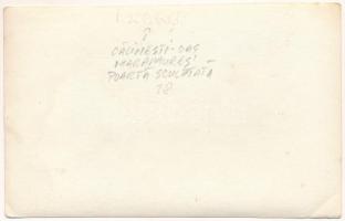 Kányaháza, Calinesti-Oas; Székelykapu / Transylvanian carved wooden gate. photo (non PC) (EB)