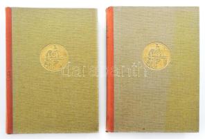 Illyés Gyula (szerk.): Új magyar dekameron. I-II. köt. Bibó Lajos, Kolozsvári Grandpierre Emil, Kodolányi János, Márai Sándor, Cs. Szabó László, Tamási Áron, Török Sophie és mások írásaival. (Bp., 1942), Nyugat, 241+(3) p.; 242+(2) p. Kiadói aranyozott félvászon-kötés.