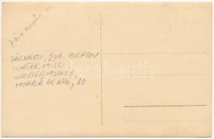 Zernest, Zernyest, Zarnesti; vízimalom / watermill. photo (EK)