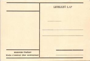 Segesvári ütközet, cserkész művészlap. Kiadja a komáromi Jókai cserkészcsapat / Hungarian boy scout ...