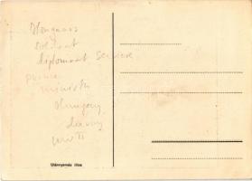 Sztójay Döme. Nemzetiszocialista-ellenes gúnyos karikatúra / Hungarian sympathizer of Nazis. WWII Hu...