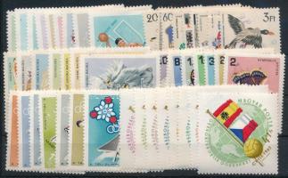 Kis tétel sorokkal az 1960-as évekből, stecklapon