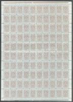 1934 20f illetékbélyeg teljes ív