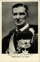 Horthy Miklós kormányzó / Admiral N. von Horthy. Reichsverweser von Ungarn / Regent Horthy + "1938 Berlin Deutschlandreise Reichsverweser v. Horthy" So. Stpl. (EK)
