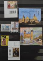 2014 Teljes évfolyam blokkokkal, kisívekkel, 8 fekete lapos, A/4-es Alrabra berakóban, névérték: 28....