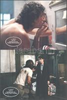 cca 1989 előtt készült, "A légy" című amerikai horror film jelenetei és szereplői, 8 db vintage produkciós filmfotó (vitrinfotó, lobbyfotó) ezüst zselatinos fotópapíron, a használatból eredő (esetleges) kisebb hibákkal, 18x24 cm