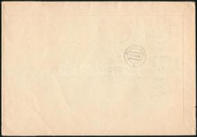 Generalgouvurement 1940 Ajánlott levél 26 db bélyeggel Berlinbe / Registered cover to Berlin