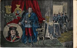 II. Rákóczi Ferenc elfogatása / Arrest of Francis II Rákóczi. artist signed (EK)