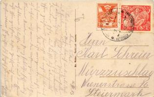 1923 Koclírov, Ketzelsdorf; multi-view postcard (EB)