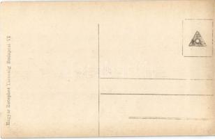 1916 Budapest IV. Károly király és Zita királyné koronázása. A koronázási ebéd. Révész és Bíró felvé...