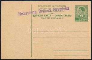 1941 Használatlan díjjegyes levelezőlap / PS-card, unused