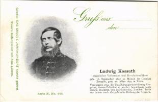 Kossuth Lajos / Ludwig Kossuth, Collection das grosse Jahrhundert Serie N No. 445. (EB)