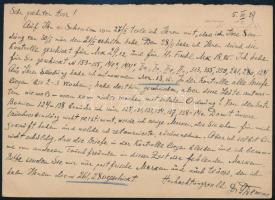 1929 Díjkiegészített díjjegyes levelezőlap / PS-card with additional franking