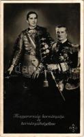 Horthy István, Horthy Miklós, Magyarország kormányzója és kormányzóhelyettese / regent Horthy and his son (EK)