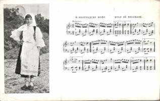 Serbian folklore, sheet music (EK)