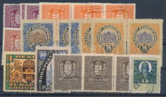 Kis városi illetékbélyeg összeállítás