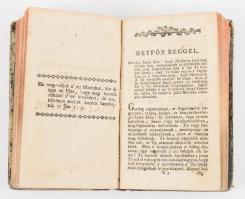[Bereczk Péter (17??-1811)]: Hat hétre közönséges, vallás tévő, és bűn-botsánatért való templombéli ...