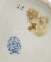 Herendi virágcsokor mintás váza. Jelzett, hibátlan, m: 20 cm