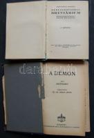 ~1920 Arcübasev: A Démon (Athenaeum kiadás) illetve 1924 Trócsányi Zoltán: Merezskovszkij-Brevárium (Blau Testvérek kiadás), mindkettő megviselt állapotban