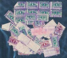 ca 1930 Magyar Vas és Fémmunkások Központi Szövetsége tagsági bélyegek