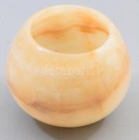 Ónix mécsestartó, m: 7,5 cm