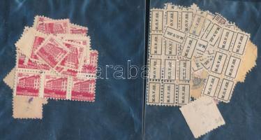 Vasas Otthon alap és MOVSZ tagsági és segélybélyegek összeállítás