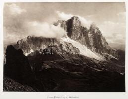 Schmithals, Hans: Die Alpen. 336 ganzseitige Abbildungen in Kupfertiefdruck nebst 16 Sondertafeln. H...