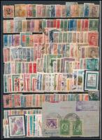 Latin-Amerika összeállítás főleg régi bélyegekkel, A/4-es berakólap mindkét oldalán