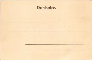 Nymburk, Nimburg, Neuenburg an der Elbe; main square with pharmacy, shops of Rygl, Zwatlík &amp;...