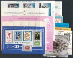 16 db blokk + 16 db emlékív 2 berakólapon