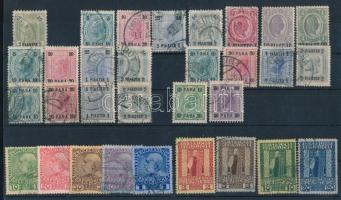 Osztrák posta Levant 1891-1908 31 klf bélyeg