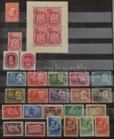 Magyar gyűjtemény maradvány sok jobb kiadással, sorral 2 db A4-es berakóban az 1913-1959 közötti idő...