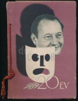 1953 Color - 20 év. ,,Ünnepeljük a húszéves colort és annak szülőapját: Bayer Pált! [...]" Jubileumi emlékkiadvány, számozott, 20./45 példány. Kiadói zsinórfűzéses papírkötés, kissé sérült borítóval, belül jó állapotban.