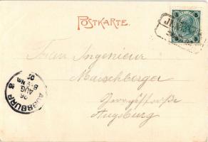 Achensee (Tirol), Zahnradbahn zum Achensee. Robert Harth No. 21. / cog railway, train, locomotive (E...