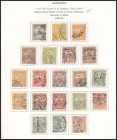1900 Turul 20 értékes sor (~26.500)